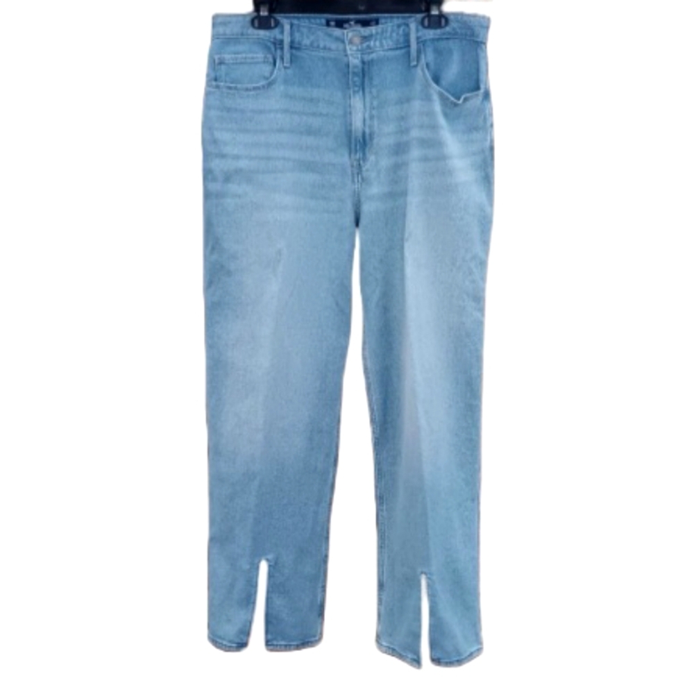 NWOT Hollister California Ultra High Rise Dad Jeans | Front Split Hem